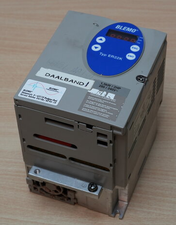 Blemo ER22-1.5K frequentieomvormer 1,5kW 2HP 200/240V~