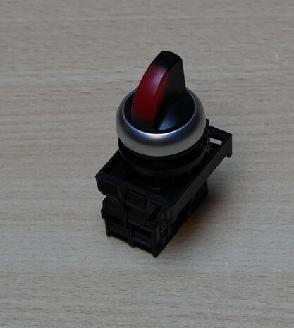 Moeller-M22-K10-verlicht-keuzeschakelaar-rood-M22-LED230