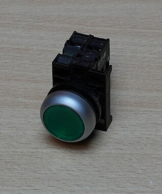 Moeller-M22-K10-signaalknop-groen-M22-LED