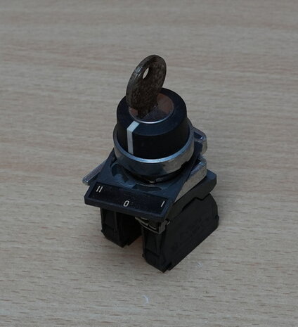 Telemecanique ZBE-101 Sleutelschakelaar 2x NO