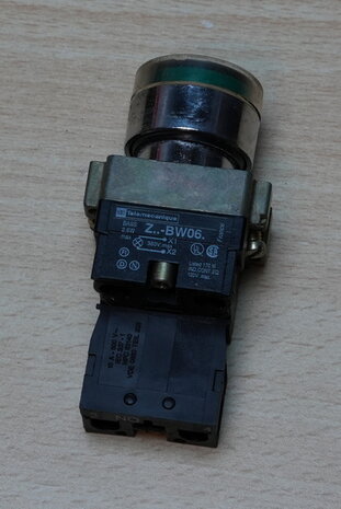Telemecanique ZB2BW06 verlichte drukknop groen 1 NO