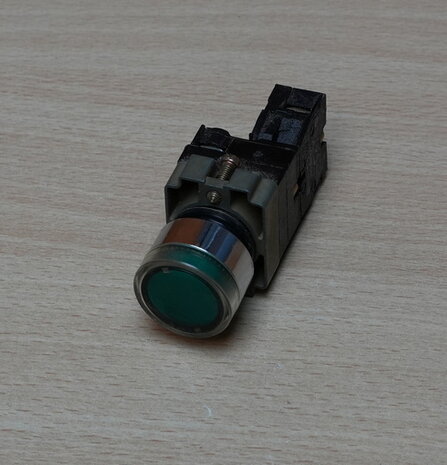 Telemecanique-ZB2BW06-verlichte-drukknop-groen-NO