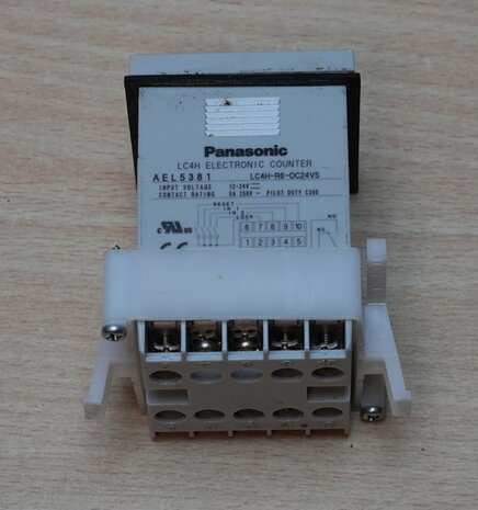 Panasonic LC4H-R6-DC24VS Teller elektronisch, LCD, pulsen, 250VAC/5A