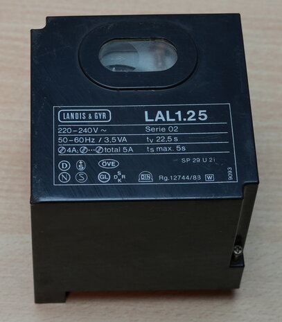 Landis & GYR LAL1.25 Branderautomaat