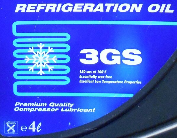 SUNISO refrigerant oil 3GS 4 ltr.