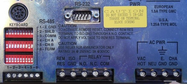 Allen Bradley 2706-AB E23J16B1 data liner message display