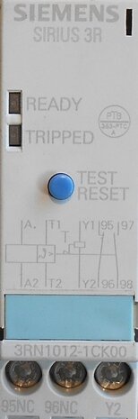 Siemens Temperature Measurement motor protection relay 1NO + 1NC 3RN10121CK00