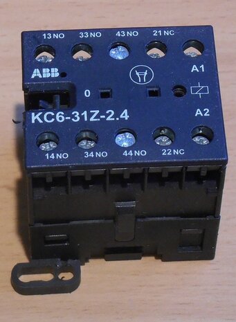 ABB KC6-31Z-2.4 Minimagneetschakelaar 4P 3NO/1NC 17-32VDC