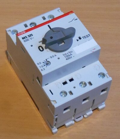 ABB Motor protection switch MS 325 9 690V 6,3-9A