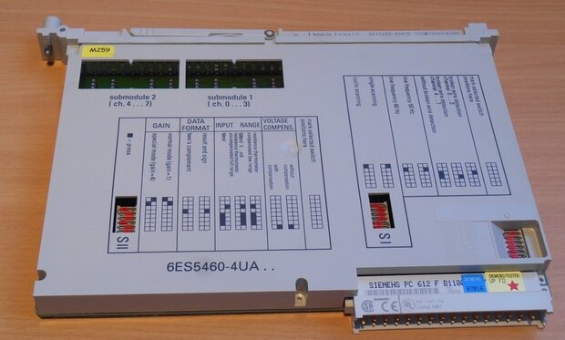 Siemens simatic S5 Analog Input Module 6ES5460-4UA13