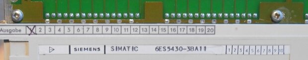 Siemens simatic digital input module 32DI 24VDC 6ES5430-3BA11
