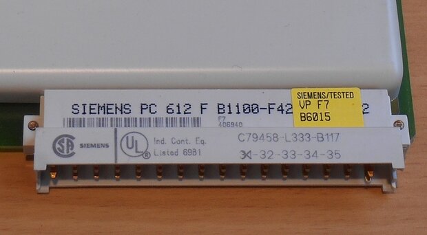 Siemens Simatic S5 PLC 6ES5 312-5CA12 Interface Module 6ES5312-5CA12