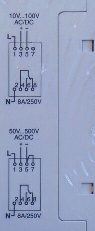Schneider Merlin Gerin 21182 RCU voltage relay relay 230V 50-60Hz