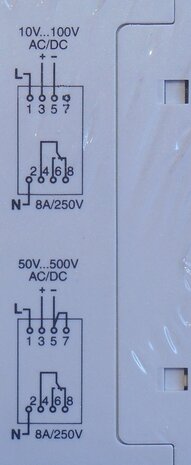 Schneider Merlin Gerin RCU 21182 spanningsbewakingsrelais relais 230V 50-60Hz