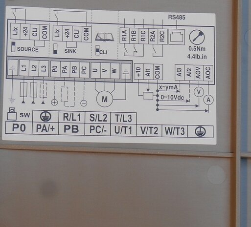 Telemecanique Schneider Electric ATV31HU40N4 Frequentieregelaar 4 KW 500V 