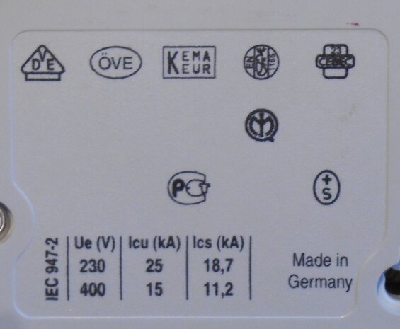 ABB S202 M C6 Installatieautomaat C6 2P