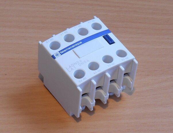 Schneider Electric Telemecanique LADN04 hulpcontact contactblok 4NC