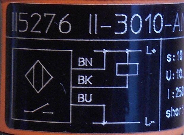 IFM efector IA-3010-ANKG Electronic Proximity Switch 10-55 VDC 250 MA