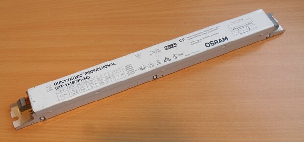 Osram Quick Tronic Professional QTP 1x18 / 230-240 ballast