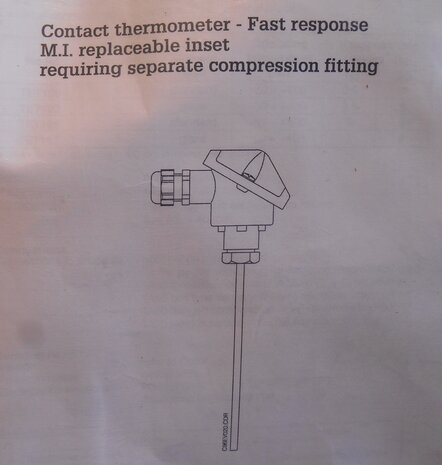 ENDRESS & HAUSER RTD thermometer omni grad TST 42