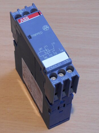 ABB C505.01 -230 thermistor relay 1NO + 1NC (changeover) 1SAR600001R0002