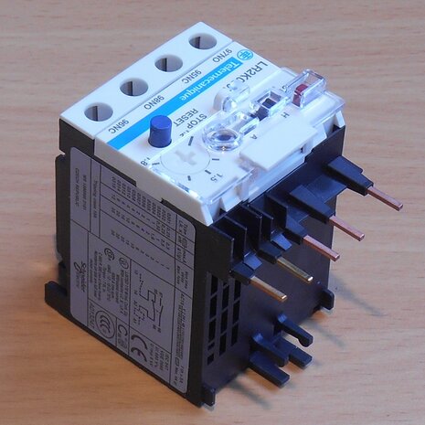 Telemecanique, Schneider Electric LR2K0307 thermal relay 1.2-1.8A 023 043