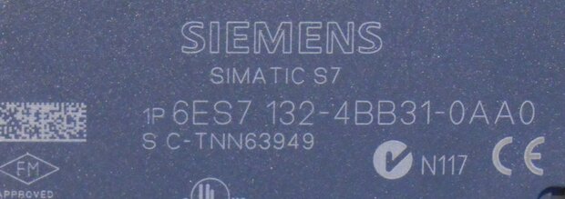 Siemens 6ES7 132-4BB31-0AA0 electronic modules for ET 200S (5 pieces)