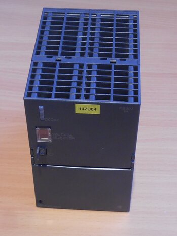 Siemens Simatic 6ES7 307-1EA00-0AA0 5 ampere power supply type PS307