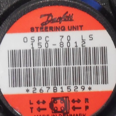 Danfoss OSPC 70 LS 150-8012 stuureenheid 267B1529 steering unit