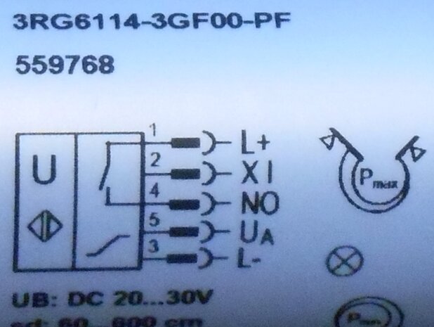 Pepperl+Fuchs 3RG6114-3GF00-PF untrasonic sensor  559768