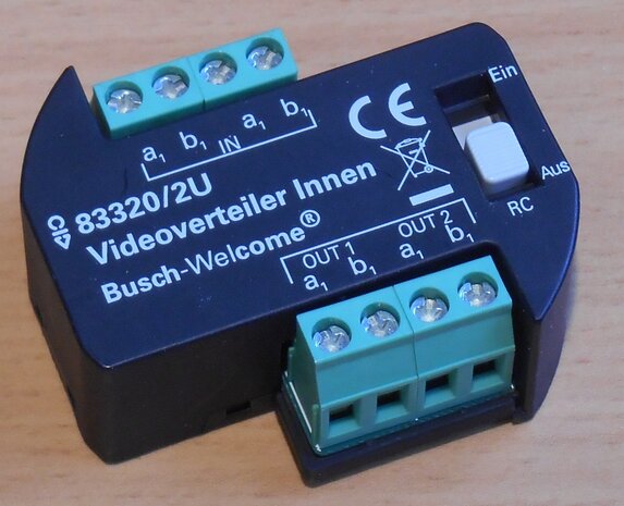 Busch Jaeger 83320/2 U videoverdeler binnen inbouw 8300-0-0042