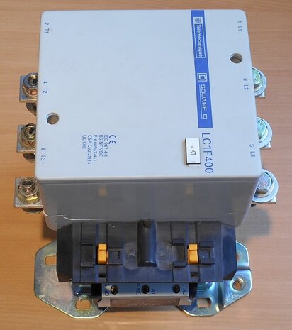 Telemecanique LC1F400 3P 400A contactor