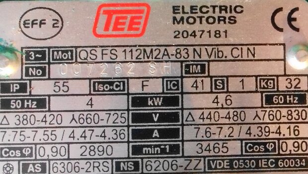 Wilo IPL65/140-4/2 Circulation Flange Pump 2047120/0810 