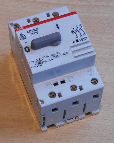 ABB MS325 0.16 Motor protection switch Range 0.1 - 0.16A