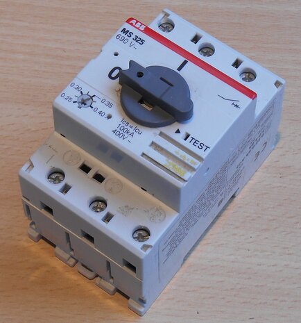 ABB MS325 0.4 Motor protection switch Range 0,25 - 0,40A