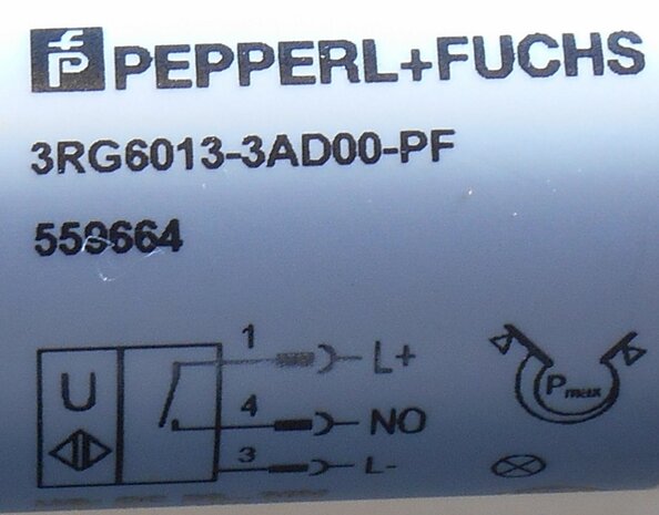 Pepperl + Fuchs 3RG6013-3AD00-PF Ultrasonic Sensor 559664 M12