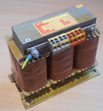 ASA DNS 180.148 transformer 380/160V 50Hz 1400VA 5,05A