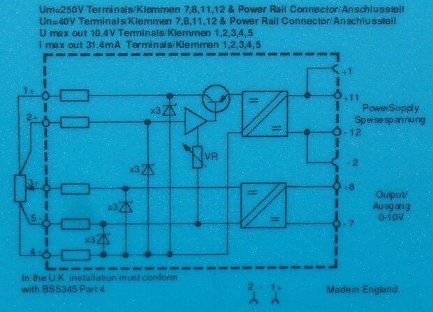 Pepperl+Fuchs KFD2-PT2-Ex1 Potentiometer Converter 72018