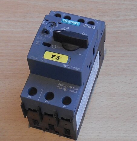 Siemens 3RV2011-1EA10 motor-protective circuit-breaker 2,8-4A