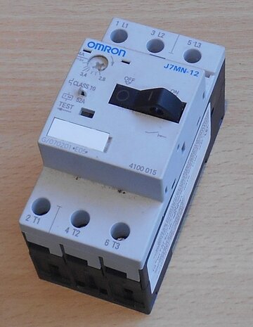 OMRON J7MN-12 Motor protection switch Range 2,8-4A