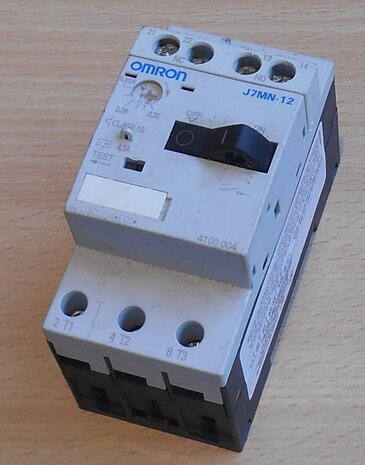 OMRON J7MN-12 Motor protection switch Range 0.22-0.32A