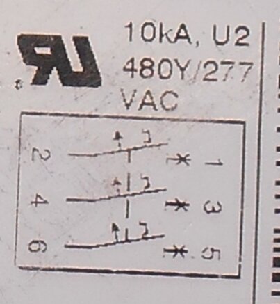 Moeller FAZ-C20 / 3 Circuit breakerC 20A 3P 15 kA