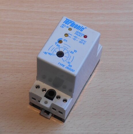 Termonic 26020 electronic thermostat relay 230V 50Hz 250V 10A