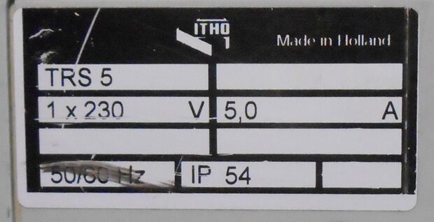 Itho Daalderop TRS5 control transformer 230V 5.0A IP54