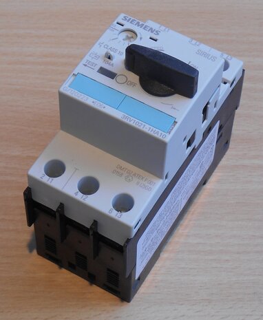 Siemens 3RV1021-1HA10 motor protection switch 5,5 - 8 A 3P