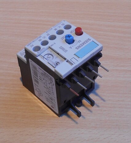 Siemens 3RU1116-1AB0 thermal overload relay 1,1-1,6A 1NC+1NO