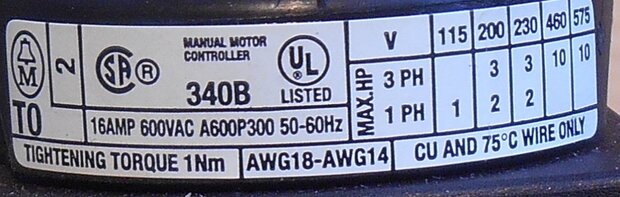 Moeller T0-4-8213 switch 4P 20A 