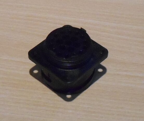 Schlemmer 7812213 female connector 21P 7 x 3.5mmØ & 14 x 1.6mmØ