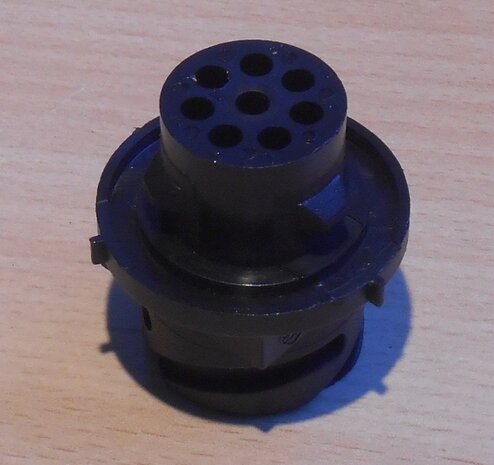 Schlemmer 7806086 outlet penholder black 8 pol. Pin contact (VG 95234)