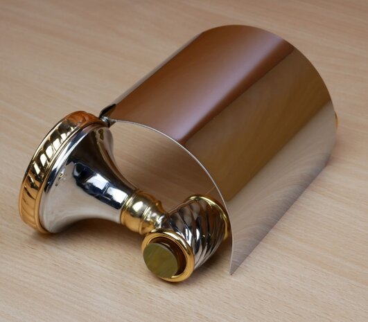 Salgar 8090-3 toilet roll holder Merida chrome/gold